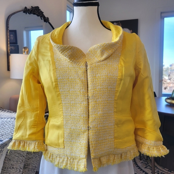 ❤️HOST PICK❤️ 3/$30 Ann Taylor.Loft Blazer 8P - Picture 9 of 11